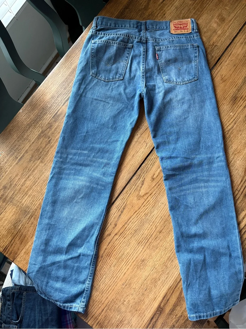 Levi's Boys Light Blue Straight Jeans